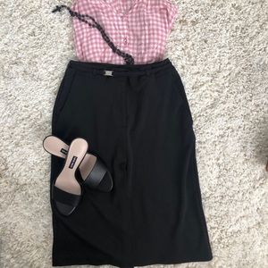 Express split pencil skirt